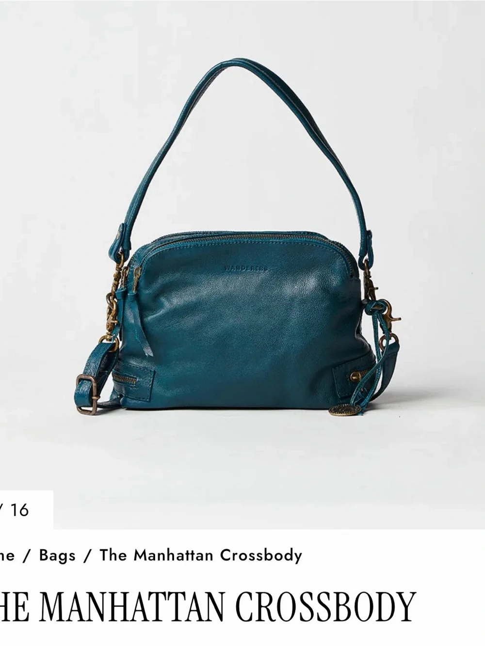 Wanderers Leather Co soft pebbled